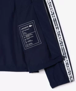 Lacoste Tracksuits-Men'S Short Recycled Polyester Track Jacket