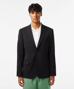 Lacoste Jackets & Coats-Men'S Slim Fit Stretch Woolen Jacket