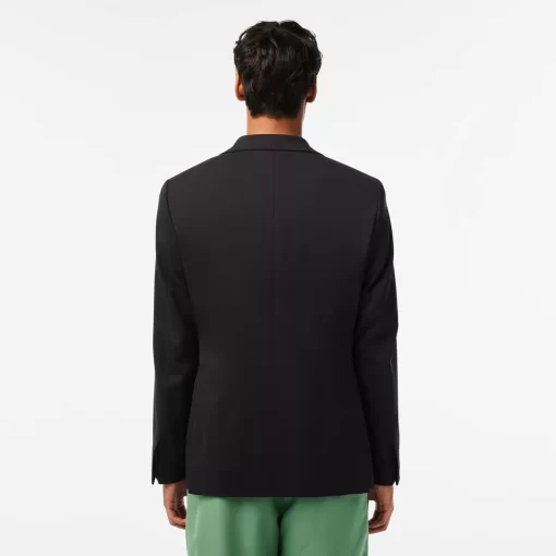 Lacoste Jackets & Coats-Men'S Slim Fit Stretch Woolen Jacket