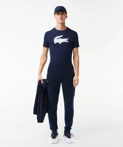 Lacoste Fitness & Training-Men'S Sport 3D Print Crocodile Breathable Jersey T-Shirt