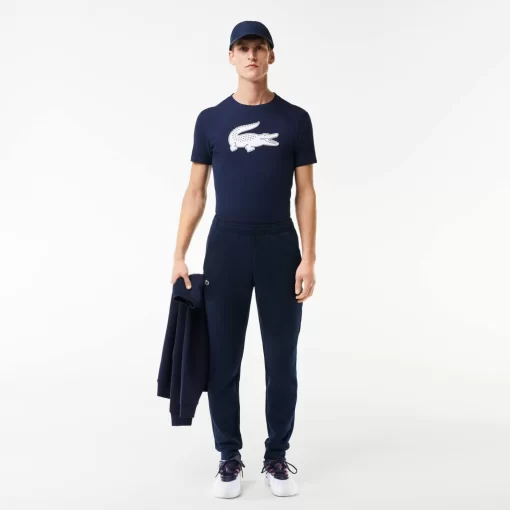 Lacoste Fitness & Training-Men'S Sport 3D Print Crocodile Breathable Jersey T-Shirt