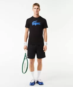 Lacoste Fitness & Training-Men'S Sport 3D Print Crocodile Breathable Jersey T-Shirt