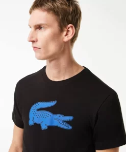 Lacoste Fitness & Training-Men'S Sport 3D Print Crocodile Breathable Jersey T-Shirt