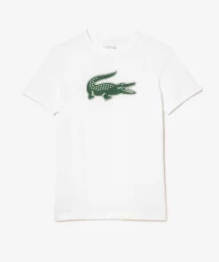 Lacoste Sport Clothing-Men'S Sport 3D Print Crocodile Breathable Jersey T-Shirt