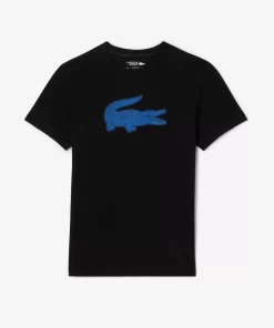 Lacoste Fitness & Training-Men'S Sport 3D Print Crocodile Breathable Jersey T-Shirt