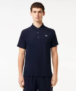 Lacoste Sport Clothing-Men'S Sport Breathable Run-Resistant Interlock Polo Shirt