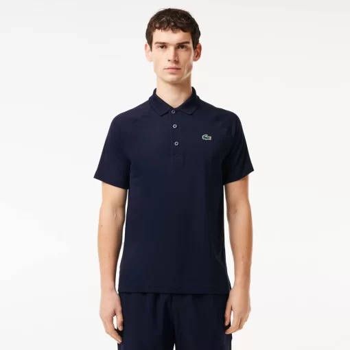 Lacoste Sport Clothing-Men'S Sport Breathable Run-Resistant Interlock Polo Shirt