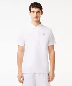 Lacoste Sport Clothing-Men'S Sport Breathable Run-Resistant Interlock Polo Shirt