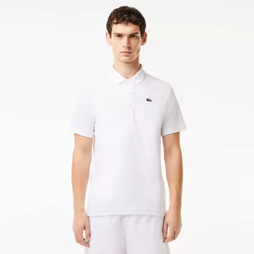 Lacoste Sport Clothing-Men'S Sport Breathable Run-Resistant Interlock Polo Shirt