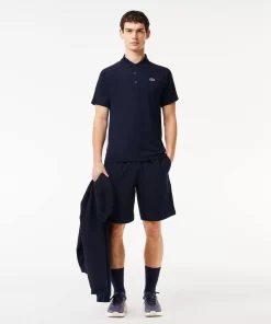 Lacoste Sport Clothing-Men'S Sport Breathable Run-Resistant Interlock Polo Shirt