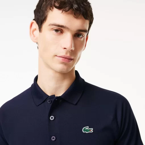 Lacoste Sport Clothing-Men'S Sport Breathable Run-Resistant Interlock Polo Shirt