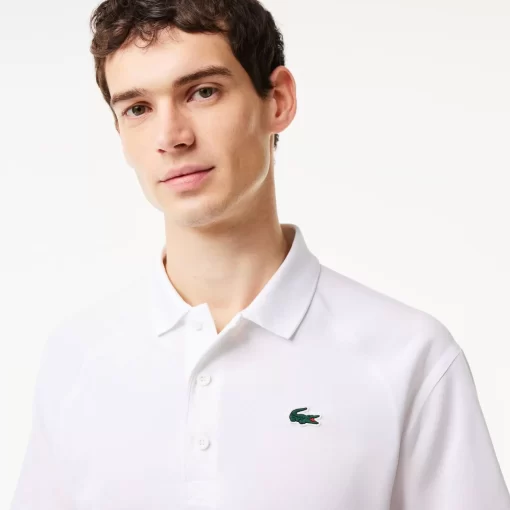 Lacoste Sport Clothing-Men'S Sport Breathable Run-Resistant Interlock Polo Shirt