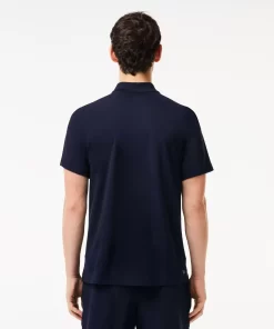 Lacoste Sport Clothing-Men'S Sport Breathable Run-Resistant Interlock Polo Shirt