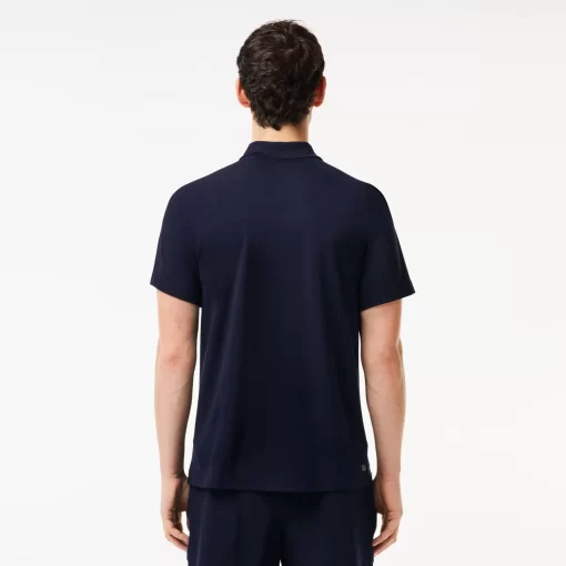 Lacoste Sport Clothing-Men'S Sport Breathable Run-Resistant Interlock Polo Shirt