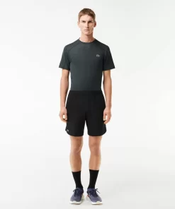 Lacoste Fitness & Training-Men'S Sport Check Stretch Mesh Shorts