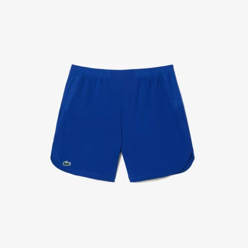 Lacoste Fitness & Training-Men'S Sport Check Stretch Mesh Shorts