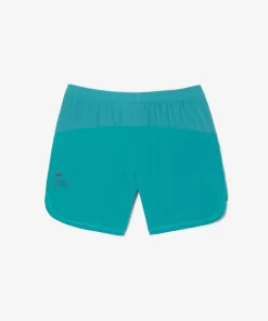 Lacoste Fitness & Training-Men'S Sport Check Stretch Mesh Shorts