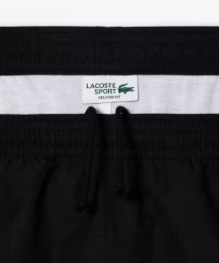 Lacoste Fitness & Training-Men'S Sport Colourblock Panels Lightweight Shorts