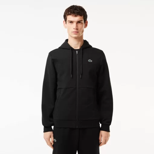 Lacoste Fitness & Training-Men'S Sport Mesh Panels Hoodie