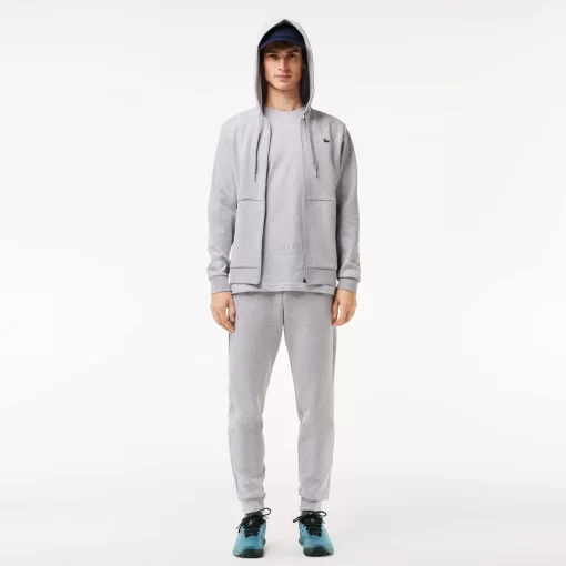 Lacoste Fitness & Training-Men'S Sport Mesh Panels Hoodie