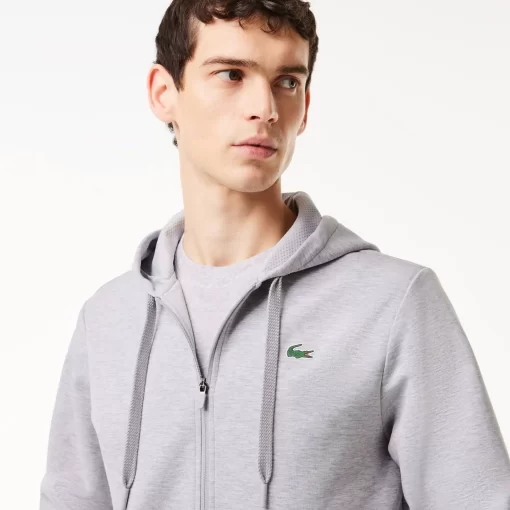 Lacoste Fitness & Training-Men'S Sport Mesh Panels Hoodie