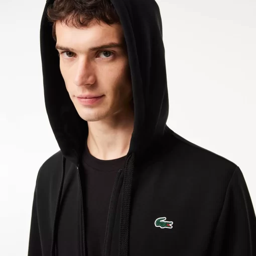 Lacoste Fitness & Training-Men'S Sport Mesh Panels Hoodie