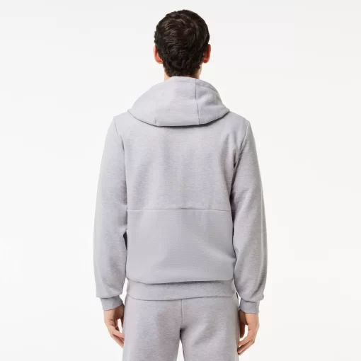 Lacoste Fitness & Training-Men'S Sport Mesh Panels Hoodie