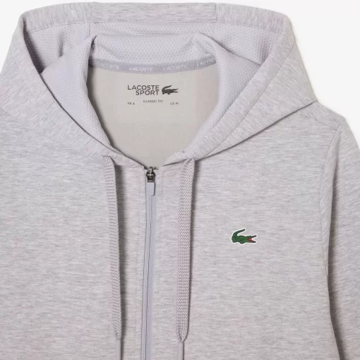 Lacoste Fitness & Training-Men'S Sport Mesh Panels Hoodie