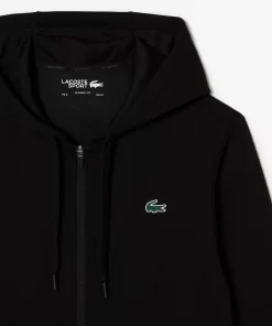 Lacoste Fitness & Training-Men'S Sport Mesh Panels Hoodie