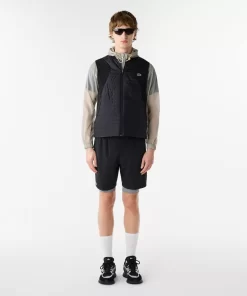 Lacoste Jackets & Coats-Men'S Sport Padded And Reversible Vest Jacket