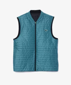 Lacoste Jackets & Coats-Men'S Sport Padded And Reversible Vest Jacket