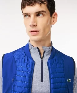 Lacoste Jackets & Coats-Men'S Sport Padded And Reversible Vest Jacket