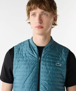 Lacoste Jackets & Coats-Men'S Sport Padded And Reversible Vest Jacket