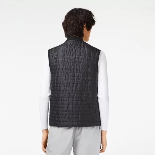 Lacoste Fitness & Training-Men'S Sport Padded And Reversible Vest Jacket