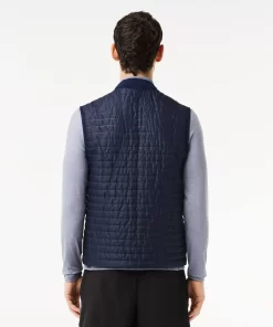 Lacoste Jackets & Coats-Men'S Sport Padded And Reversible Vest Jacket