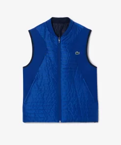 Lacoste Jackets & Coats-Men'S Sport Padded And Reversible Vest Jacket