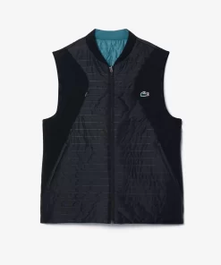 Lacoste Jackets & Coats-Men'S Sport Padded And Reversible Vest Jacket