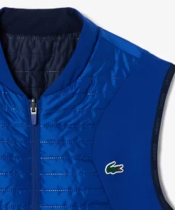 Lacoste Jackets & Coats-Men'S Sport Padded And Reversible Vest Jacket