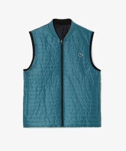 Lacoste Jackets & Coats-Men'S Sport Padded And Reversible Vest Jacket