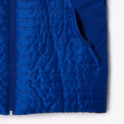 Lacoste Jackets & Coats-Men'S Sport Padded And Reversible Vest Jacket