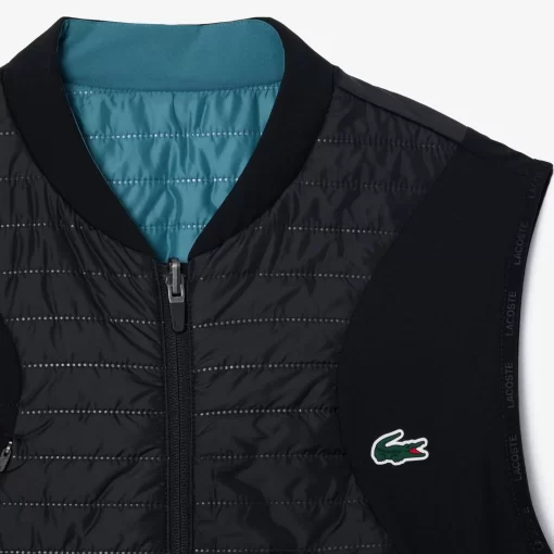 Lacoste Jackets & Coats-Men'S Sport Padded And Reversible Vest Jacket