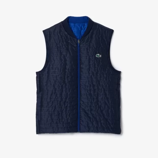 Lacoste Jackets & Coats-Men'S Sport Padded And Reversible Vest Jacket