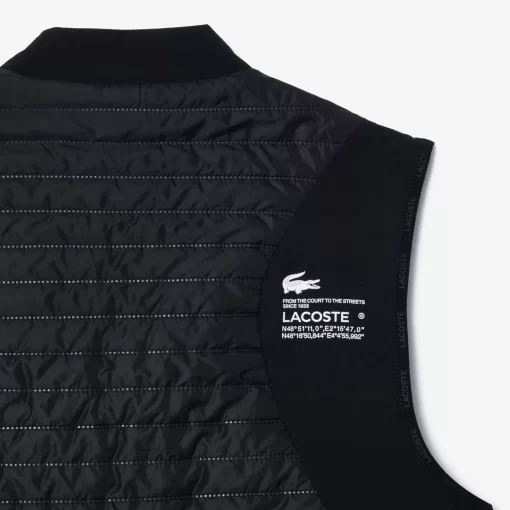 Lacoste Jackets & Coats-Men'S Sport Padded And Reversible Vest Jacket