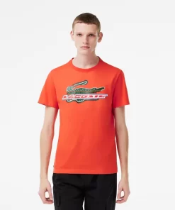 Lacoste Fitness & Training-Men'S Sport Regular Fit Organic Cotton T-Shirt