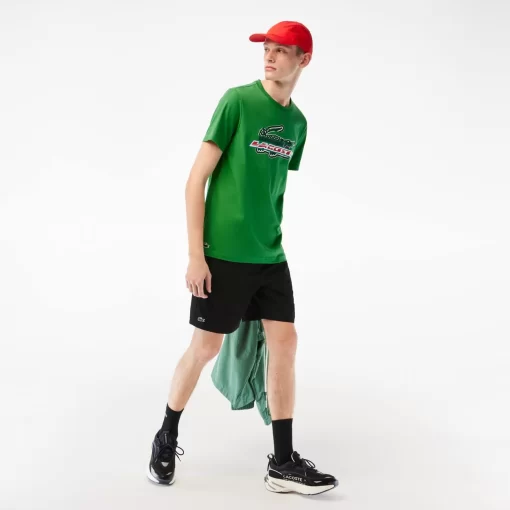 Lacoste Fitness & Training-Men'S Sport Regular Fit Organic Cotton T-Shirt