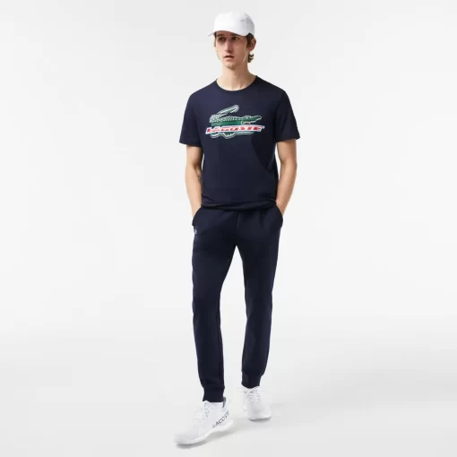 Lacoste Fitness & Training-Men'S Sport Regular Fit Organic Cotton T-Shirt