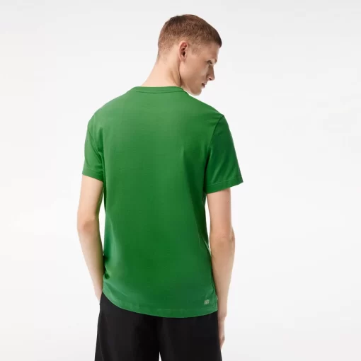 Lacoste Fitness & Training-Men'S Sport Regular Fit Organic Cotton T-Shirt