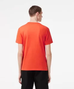 Lacoste Fitness & Training-Men'S Sport Regular Fit Organic Cotton T-Shirt