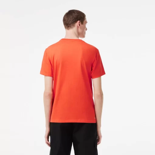 Lacoste Fitness & Training-Men'S Sport Regular Fit Organic Cotton T-Shirt