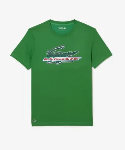 Lacoste Fitness & Training-Men'S Sport Regular Fit Organic Cotton T-Shirt